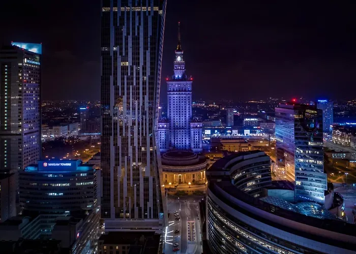 Room With A Balcony In The Very Center Of Warsaw